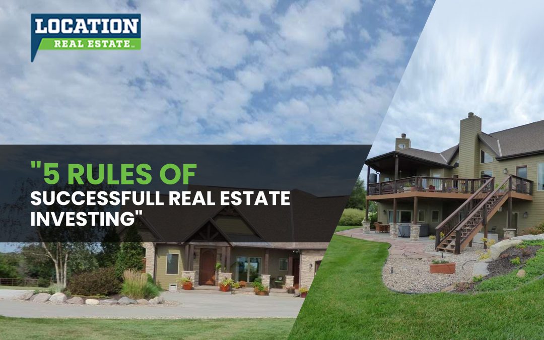 5 rules of successful real estate investing