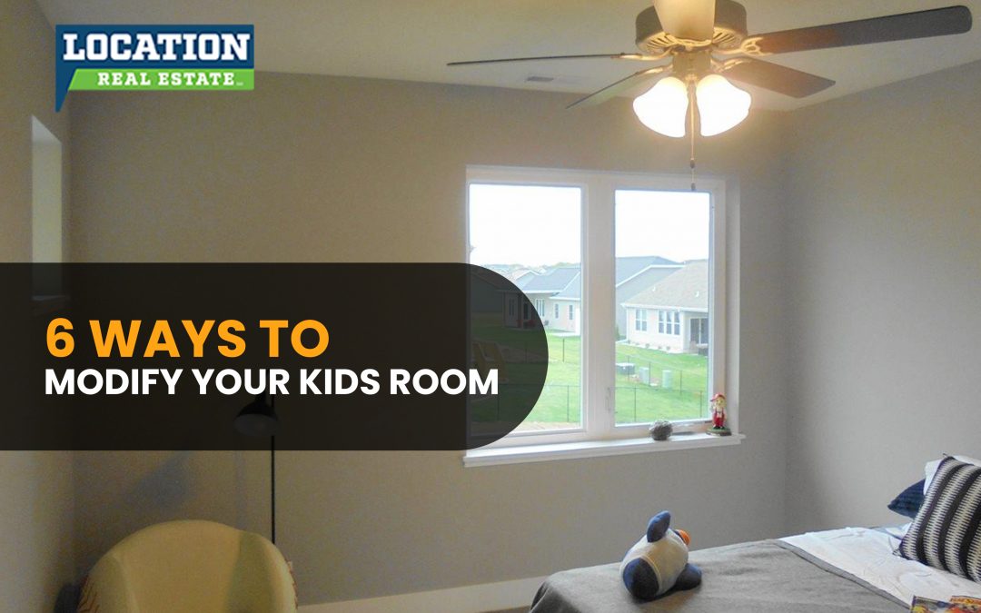 6 Ways to Modify Kids Room